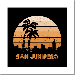 Retro Junipero Posters and Art